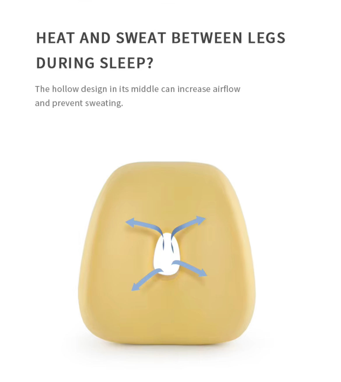 Orthopaedic Lower Body Pain Relief Pillow - Airflow