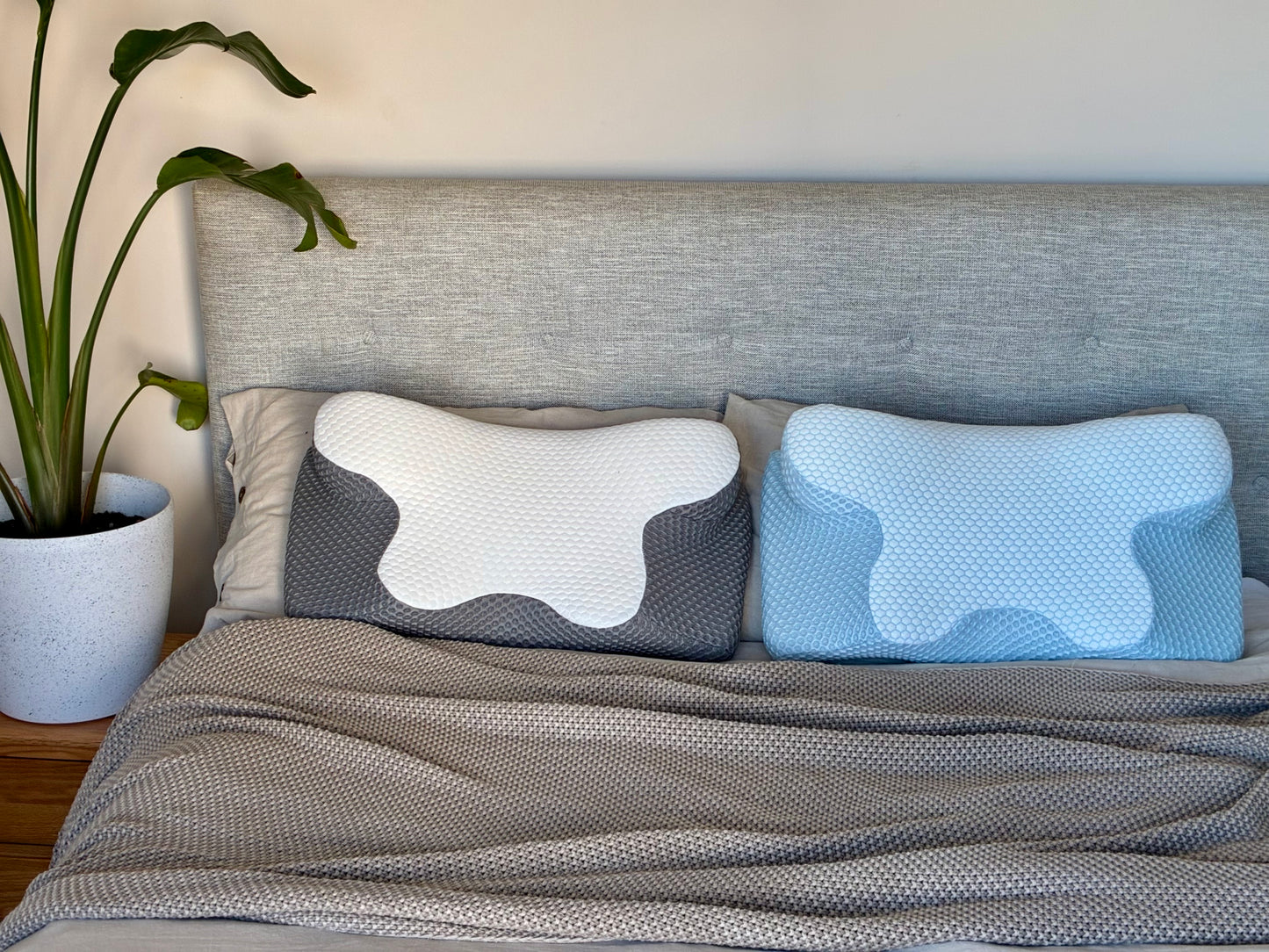 Orthopaedic Upper Body Pain Pillow, Stone